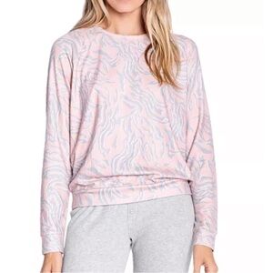 NWOT P.J. Salvage Printed Relaxed Fit Pajama Top XS